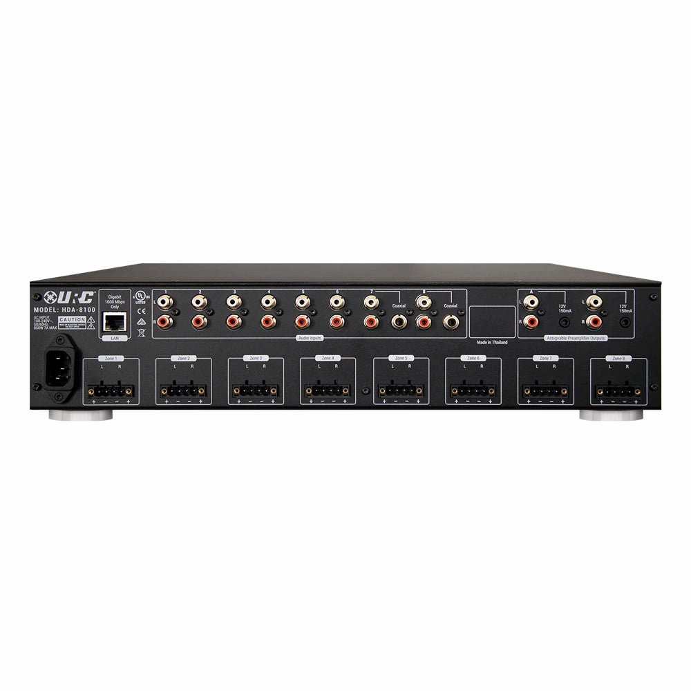 URC HDA-8100 Multi-Zone Amplifier