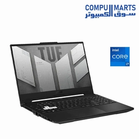 USED LAPTOP ASUS TUF DASH F15 GAMING FX517ZC-HN002W CORE I7-12650H RAM 16GB SSD 512GB RTX 3050 TI WIN 11 motherboard,pc