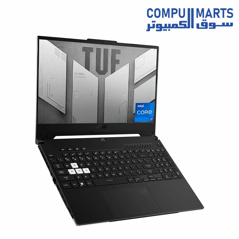 USED LAPTOP ASUS TUF DASH F15 GAMING FX517ZC-HN002W CORE I7-12650H RAM 16GB SSD 512GB RTX 3050 TI WIN 11