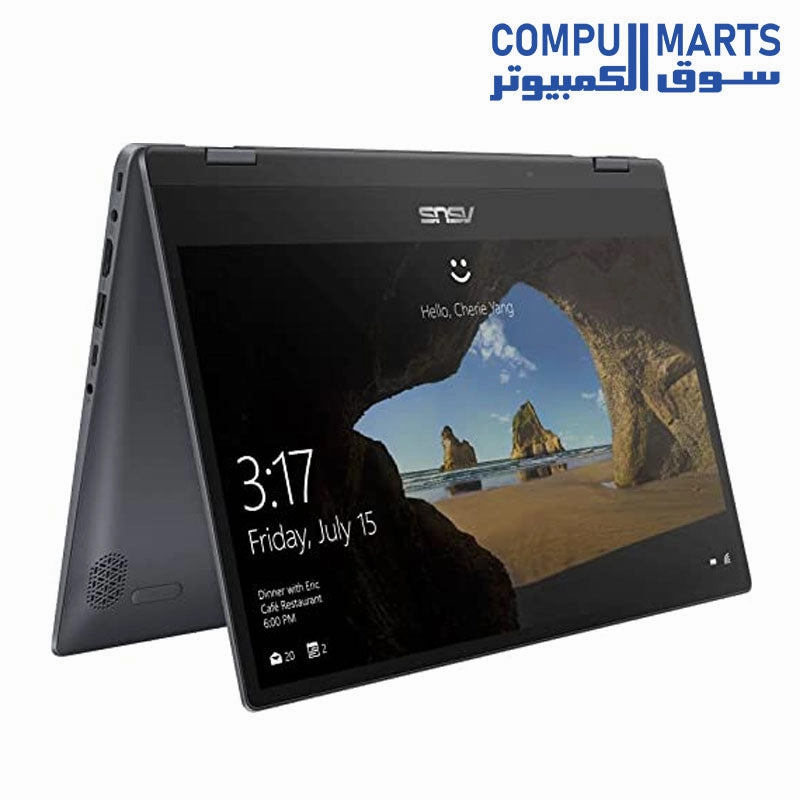 USED LAPTOP ASUS Vivobook Flip 14 TP412FA- Intel Core i3-10110U - 8GB - 256GB SSD - Intel UHD Graphics - 14.0" FHD - WIN 11 - Star Grey