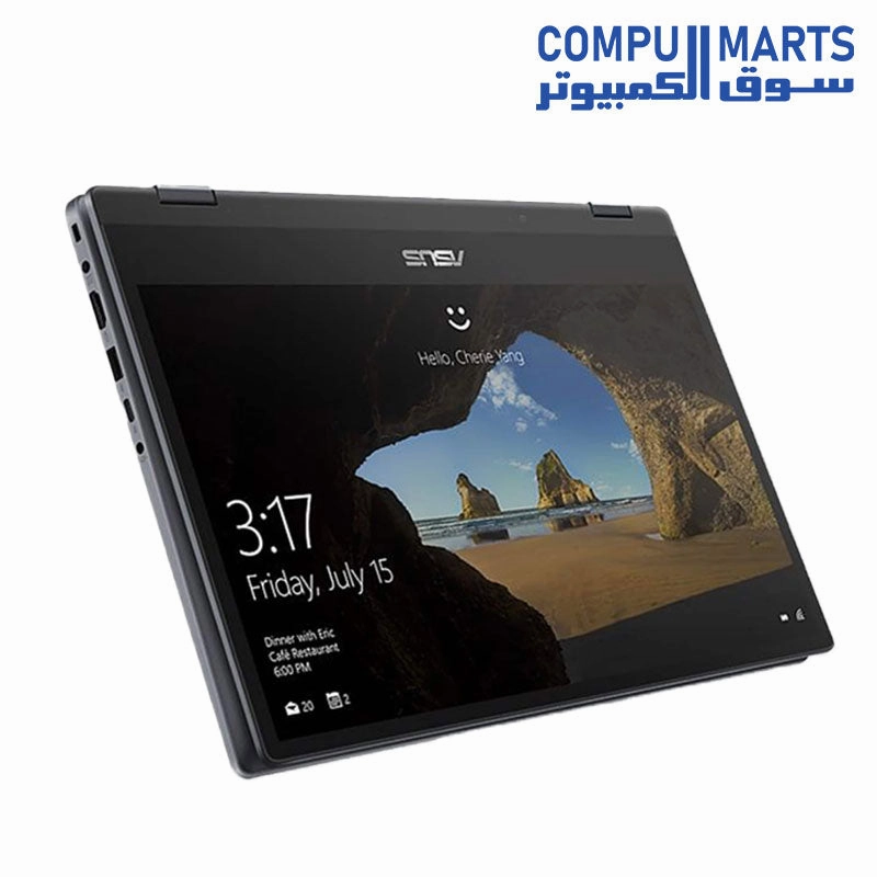 USED LAPTOP ASUS Vivobook Flip 14 TP412FA- Intel Core i3-10110U - 8GB - 256GB SSD - Intel UHD Graphics - 14.0" FHD - WIN 11 - Star Grey