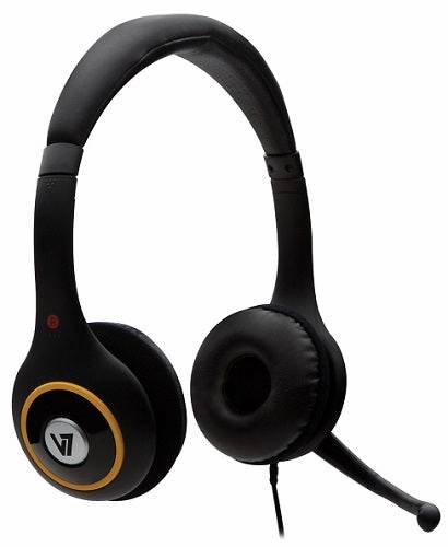 V7 USB Deluxe Digital Stereo Headset with Noise Cancelling Microphone (10-Pack) (On Sale!) noise cancelling headphones, bluetooth earbuds