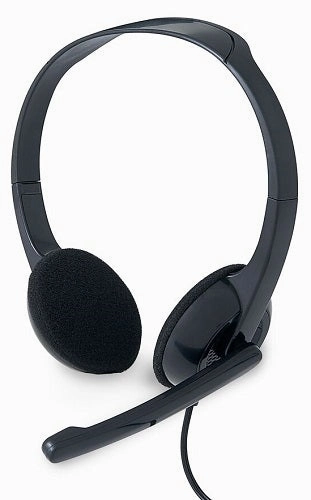 Verbatim Stereo Headset with Microphone (Multi-Packs Available) noise cancelling headphones, bluetooth earbuds