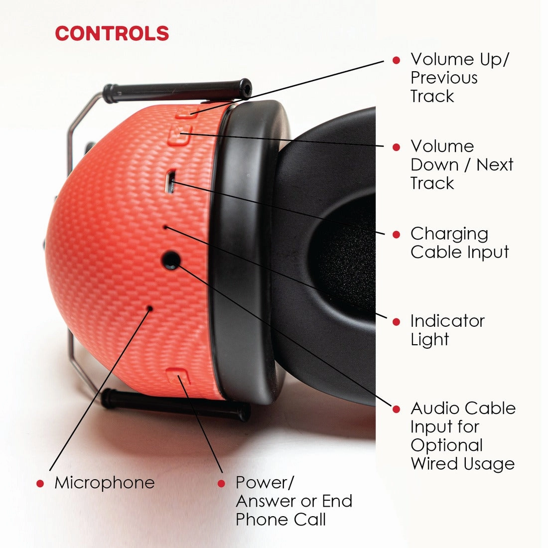 VIC FIRTH VXHP0012 Bluetooth Isolation Headphones