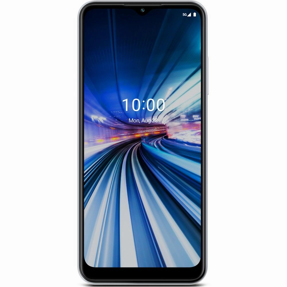 WingTech Celero 5G 6.5" LTE Boost Mobile 64GB Prepaid Smartphone, Silver Cell Phone