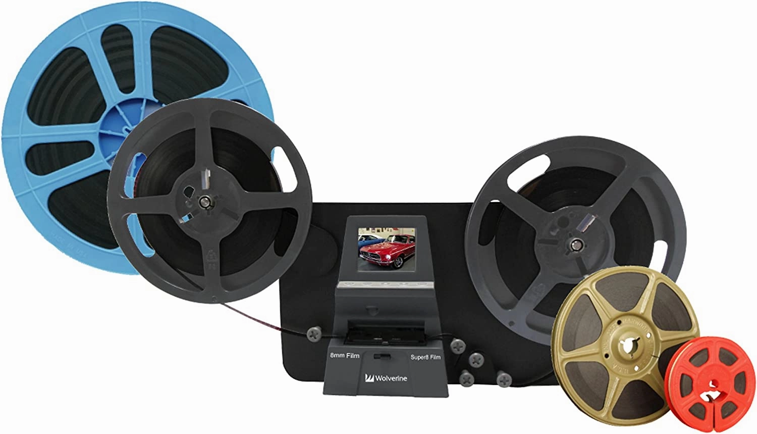 Wolverine MovieMaker Pro 8mm/Super 8 Film to Digital scanner camera