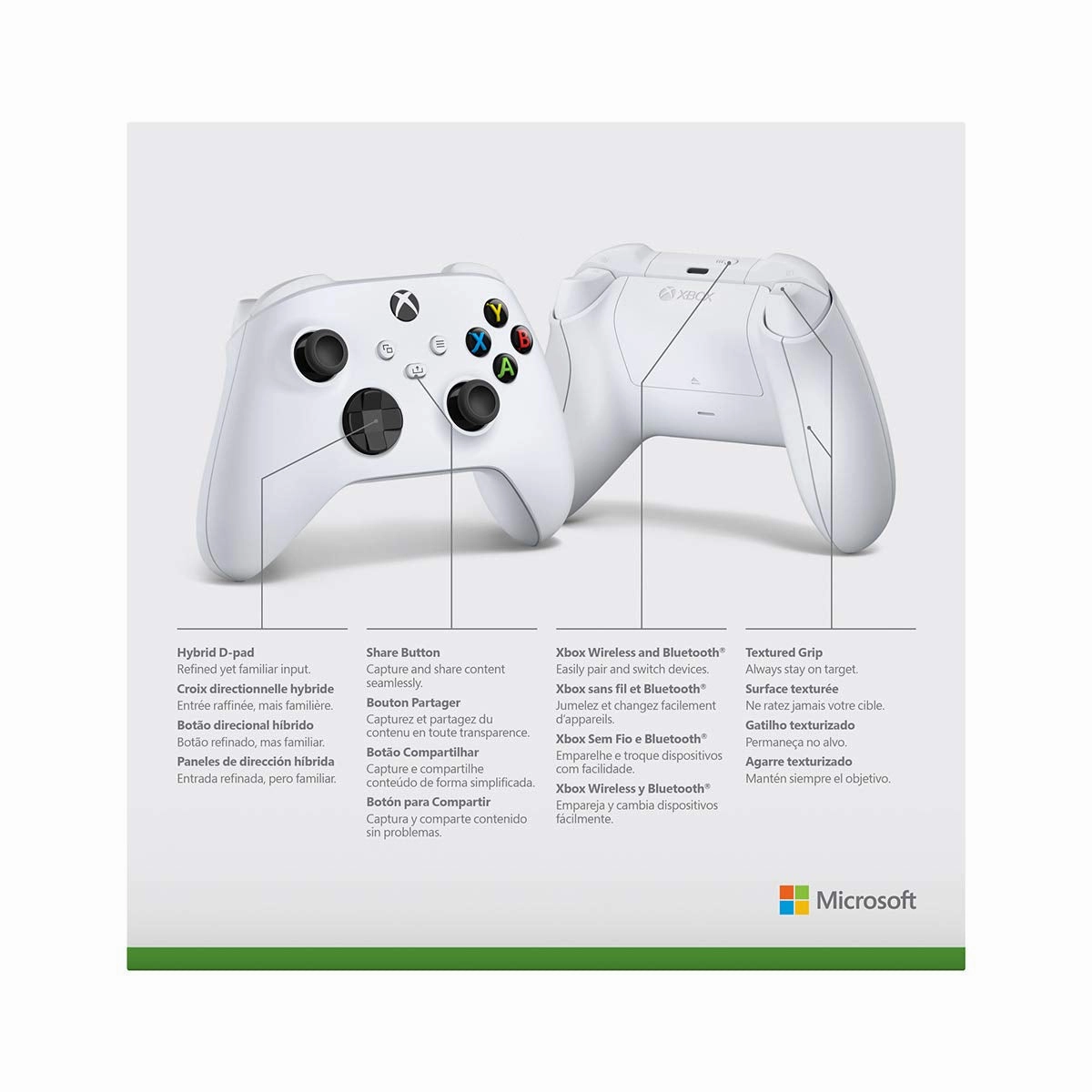 Xbox Core Controller series S|X - Robot White