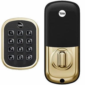 Yale YRD136-ZW2-P05 Pro Pushbutton Deadbolt Z-Wave- Key Free