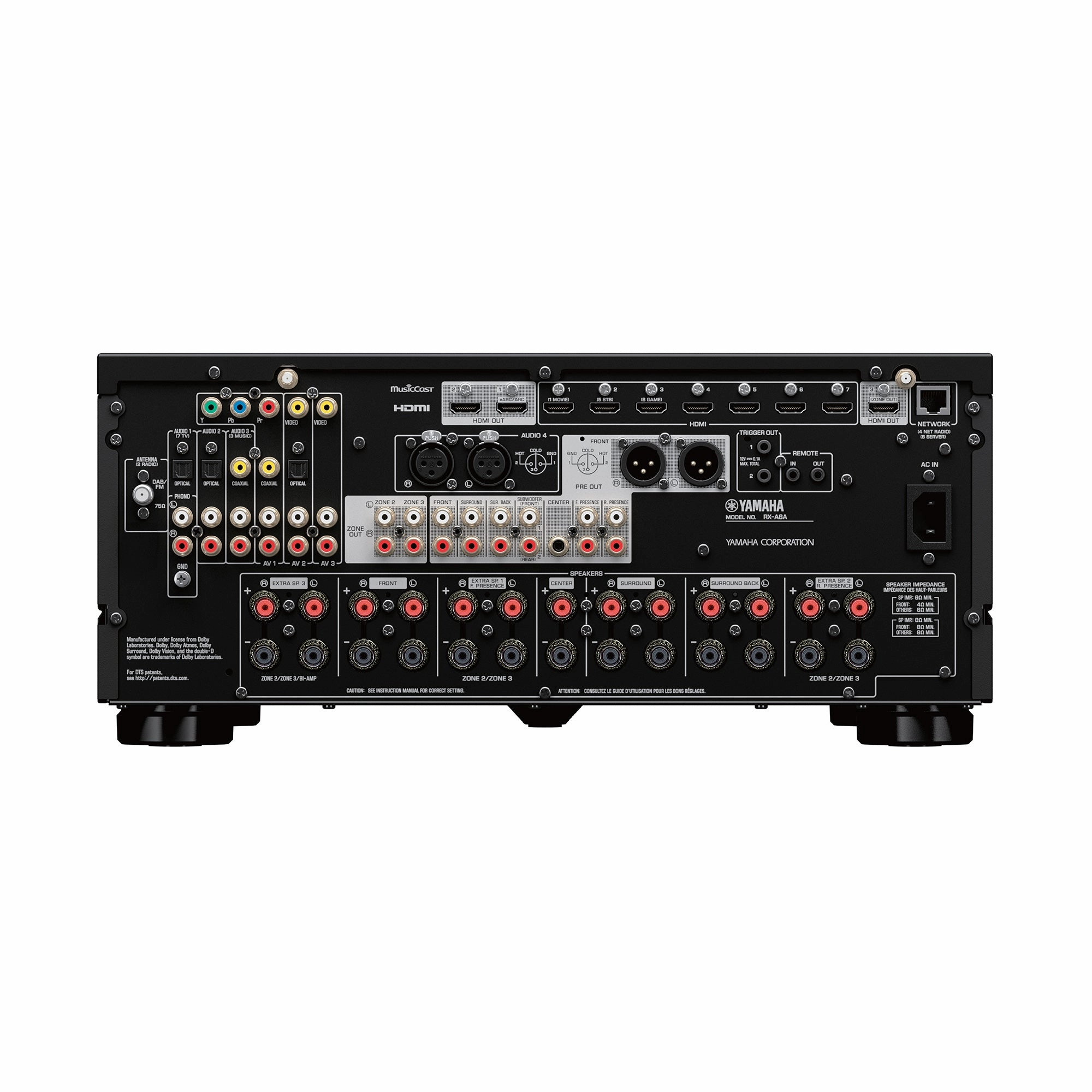 Yamaha AVENTAGE RX-A8A 11.2 Channel AV Receiver