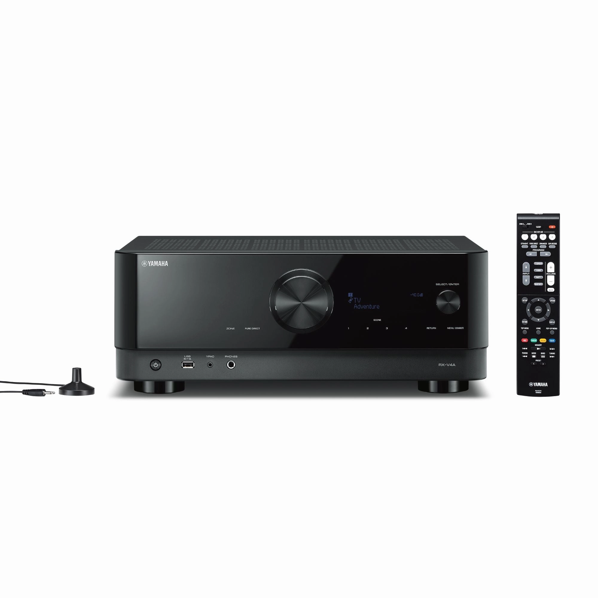 Yamaha RX-V4A Black 5.1 Channel AV Receiver