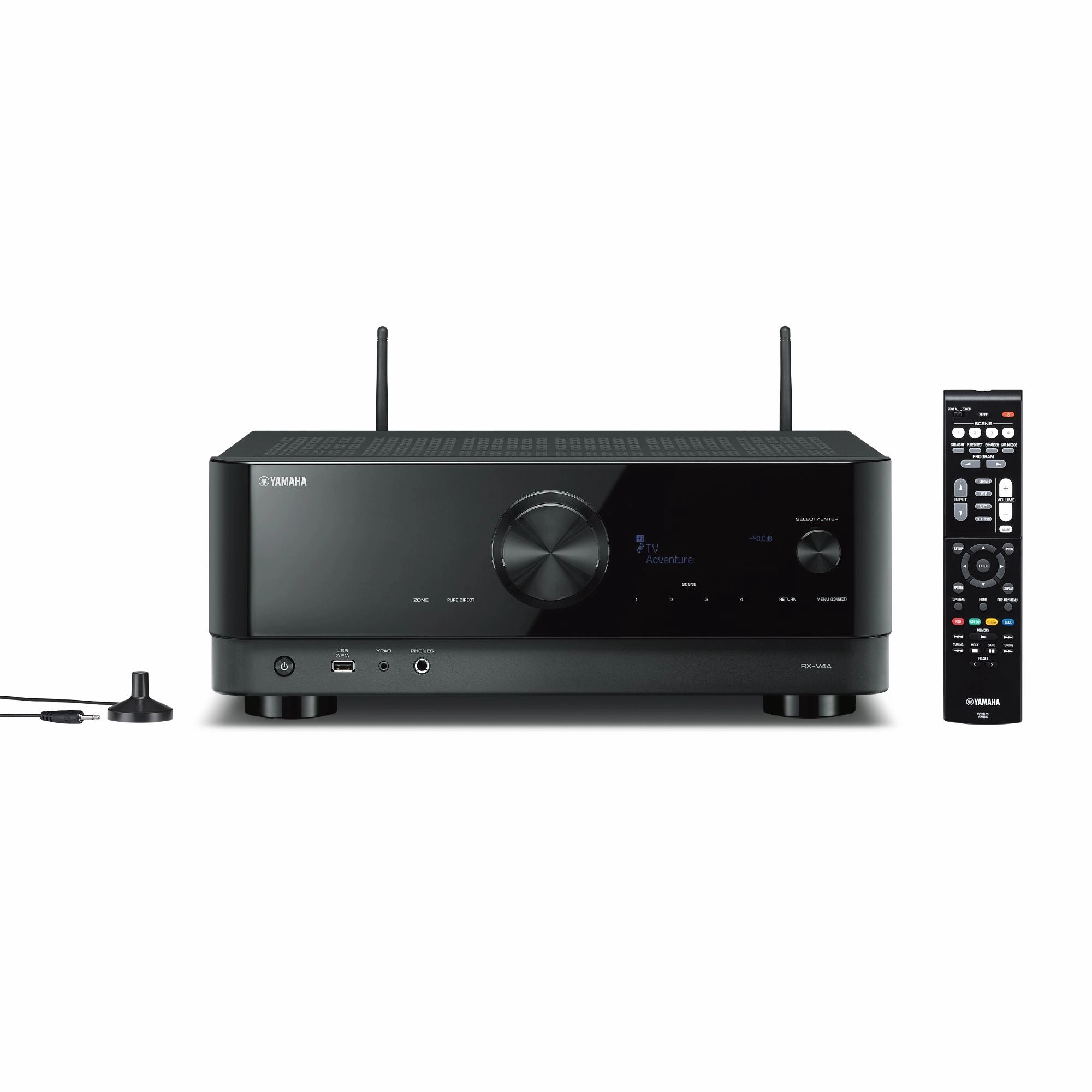 Yamaha RX-V4A Black 5.1 Channel AV Receiver