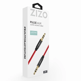 ZIZO 3.5 mm Male to Male Stereo Audio Aux Cable headphones with mic, headphones for tv