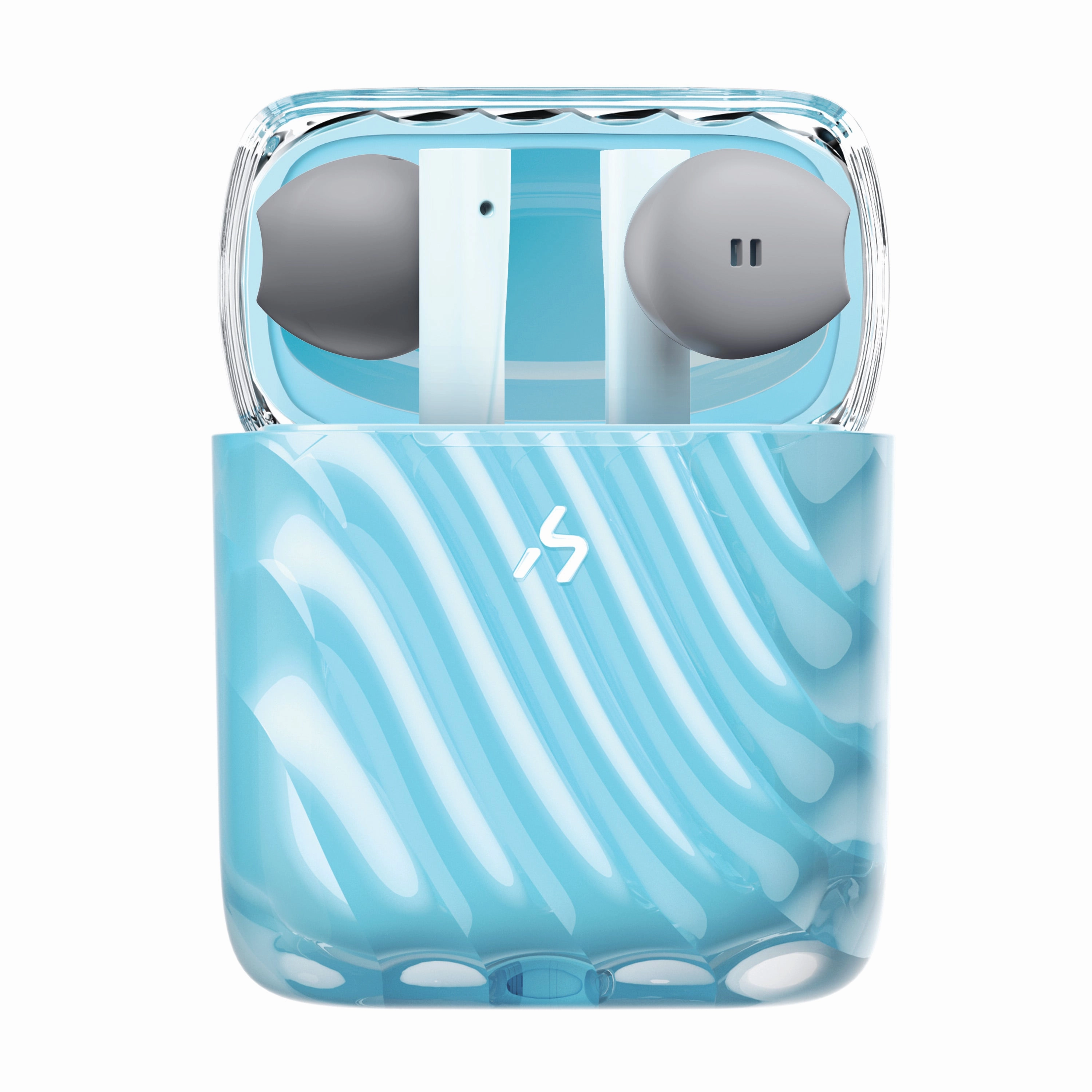 ZIZO Halos Crystal Clear Wireless Earbuds bass headphones, foldable headphones