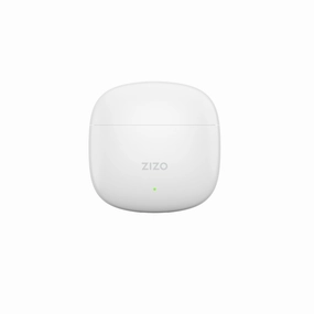 ZIZO PULSE Z1 True Wireless Earbuds with Charging Case - White bass headphones, foldable headphones