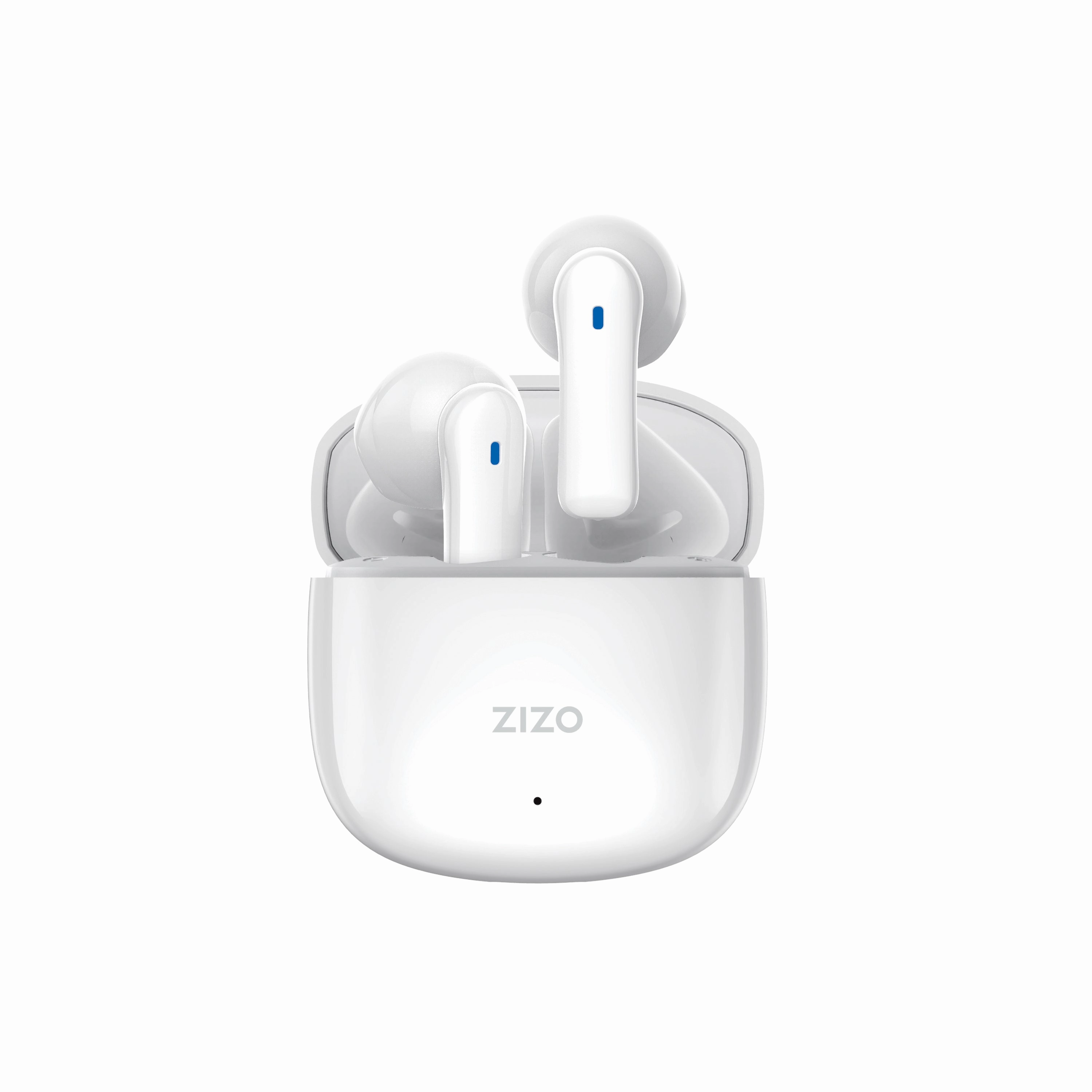 ZIZO PULSE Z1 True Wireless Earbuds with Charging Case - White