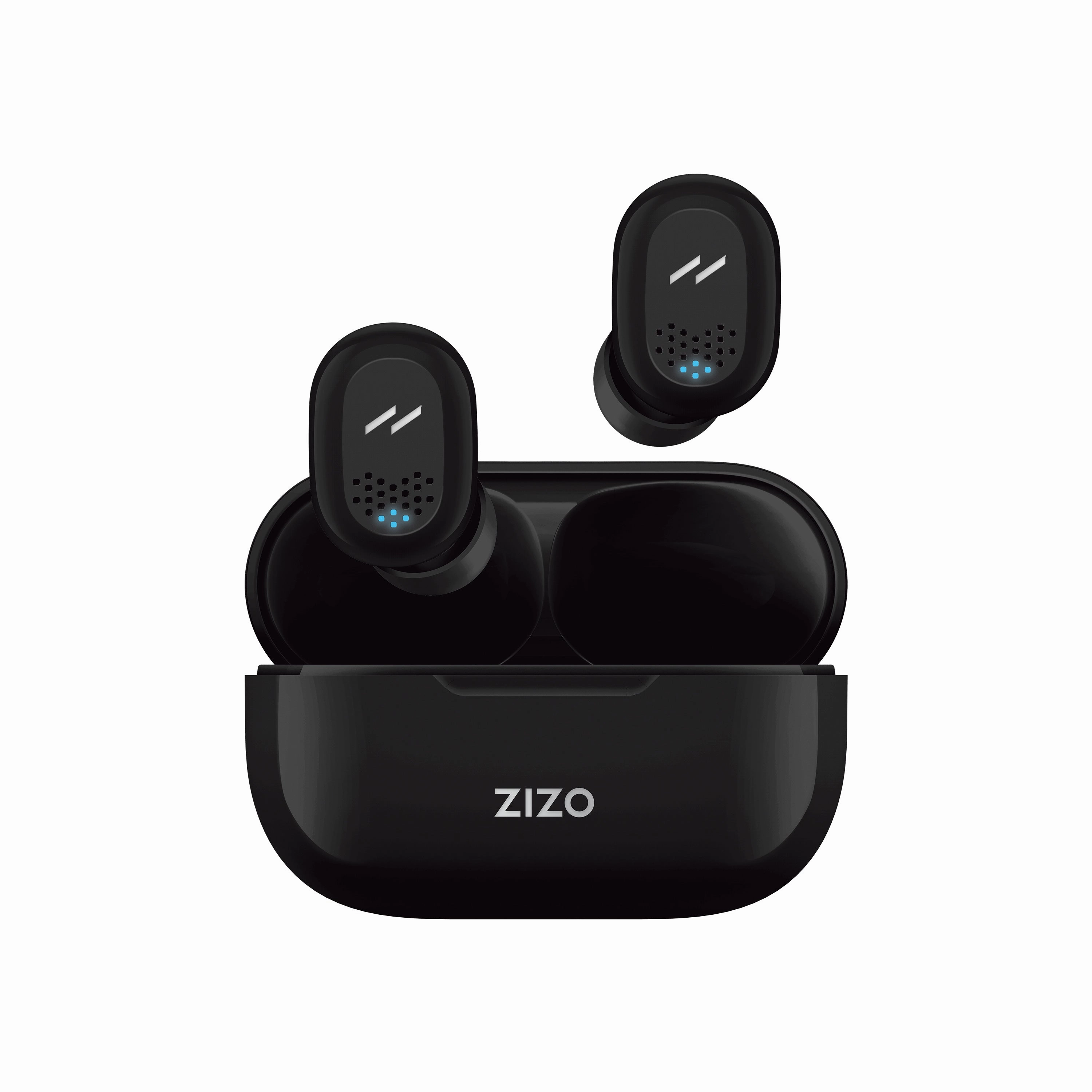 ZIZO PULSE Z2 True Wireless Earbuds with Charging Case bass headphones, foldable headphones