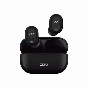 ZIZO PULSE Z2 True Wireless Earbuds with Charging Case bass headphones, foldable headphones