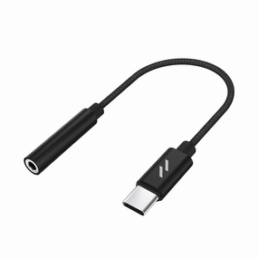 ZIZO USB-C to 3.5mm Headphone Jack Adapter headphones with mic, headphones for tv