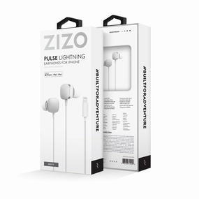 ZIZO Wired Lightning Headphones MFI headphones with mic, headphones for tv