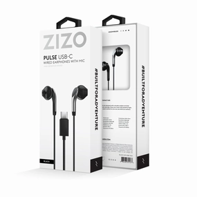ZIZO Wired USB-C Headphones headphones with mic, headphones for tv