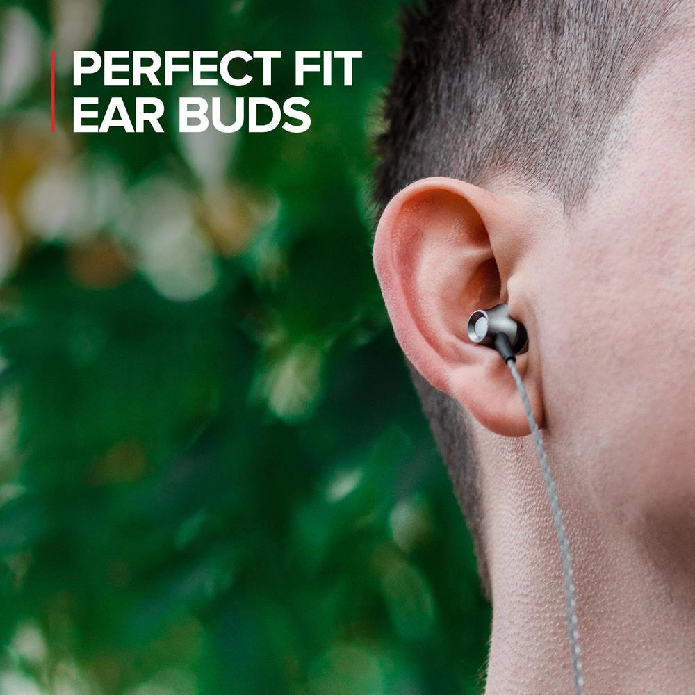 ZizoAmp Pulse Z3 In Ear Headphones with Dynamic Amp Sound Earphones Earbuds